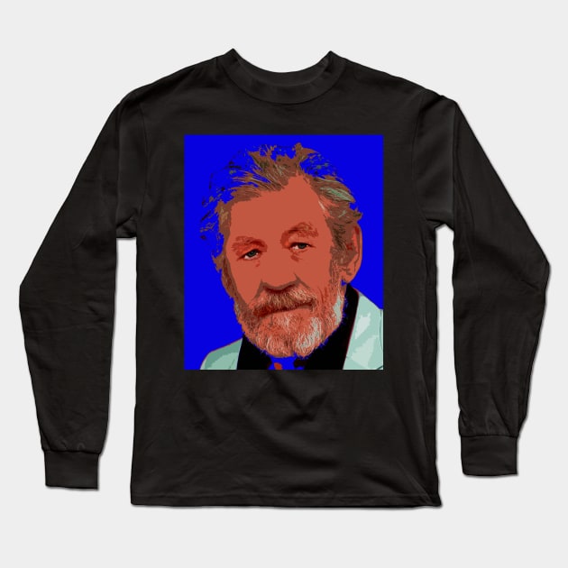 ian mckellen Long Sleeve T-Shirt by oryan80